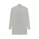 Mordecai White Cotton Pattern Shirt